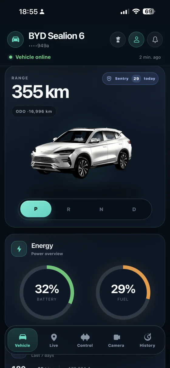 Kim Launcher Pro screen on a smartphone